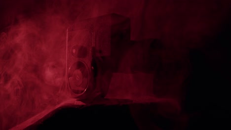 Red-smoke-on-a-vintage-videocamera-super-8mm---01