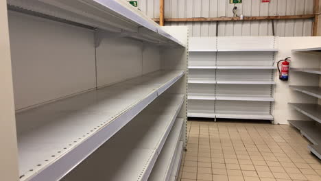 Bankruptcy-Concept:-Empty-Supermarket-Shelves,-Closing-Store