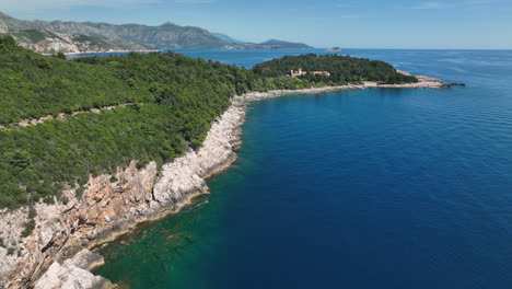 Blick-über-Die-Küste-In-Kroatien