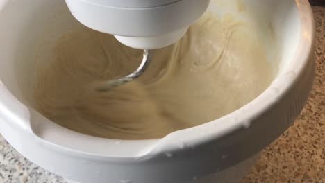 Close-up-view-of-dough-kneading-machine