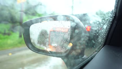 Car-Mirror-View-on-Rainy-Day