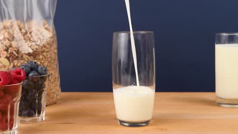 Pouring-a-glass-of-milk-for-breakfast