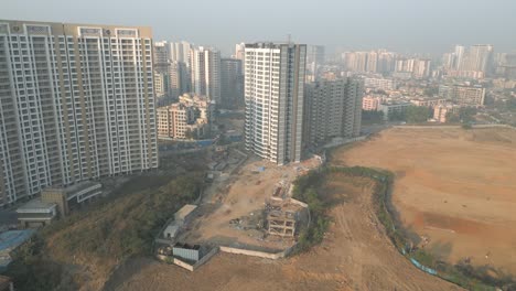 Kashimira-city-bottom-to-top-bird-eye-view-in-early-morning-mumbai
