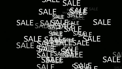 SALE-animation-text-motion-graphics-on-Black-background