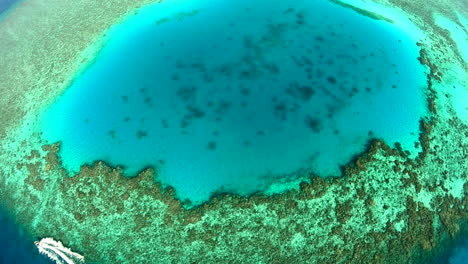 Aerial-Drone-Shot-for-Abu-Nuhas-Coral-Reef-Dive-Site-in-`the-Red-Sea-of-Egypt