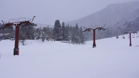 Chair-Lift-at-Ski-Field-on-cold-winter-day-with-no-people