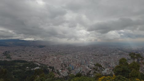 Timelapse-De-La-Ciudad-De-Bogotá-En-Colombia