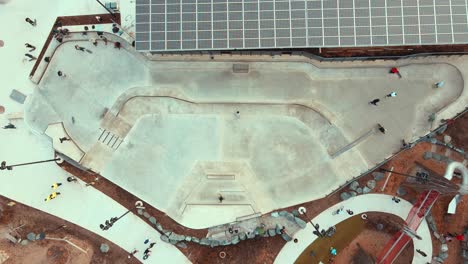 Aerial-view-of-skate-park