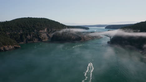Whidbey-Island-at-Deception-Pass-Bridge---4K-Drone-Reveal
