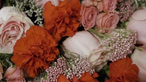 Extreme-close-up-of-lovely-flowers-arranged-for-Valentines-Day