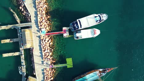 a-drone-fotage-of-a-tropical-marina