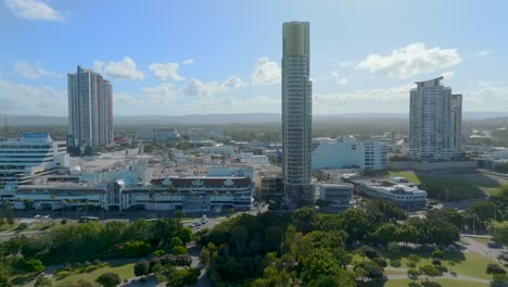 Gold-Coast-4k-drone-footage-on-a-sunny-day
