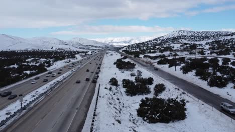 snow-covered-mountains-on-highway