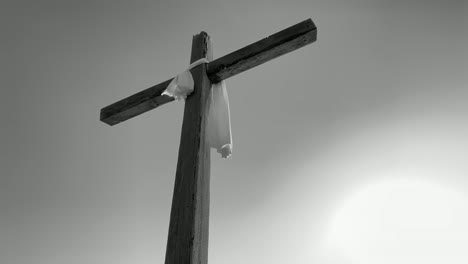 Symbol-Of-Christianity;-Empty-Cross