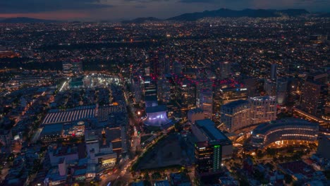 Hyperlapse-Sonnenuntergang-In-Mexiko-Stadt