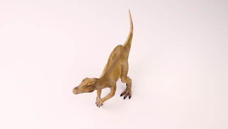 Spinosaurus-Skelett-Auf-Weißem-Hintergrund-4k