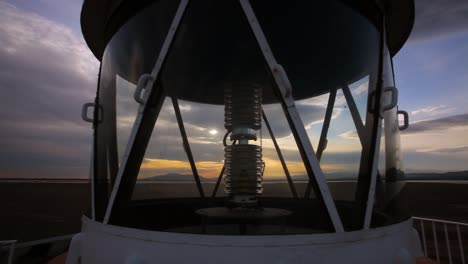 Leuchtturm-Laternenraum-Seitliche-Kameraschwenk