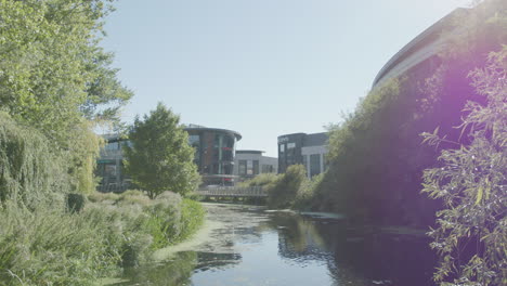 Stock-footage-of-Bond-Street-in-Chelmsford-shows-bustling-commercial-activity-and-urban-development,-highlighting-the-area's-economic-importance
