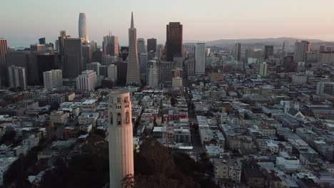 Coit-Tower-San-Francisco-Aerial-view