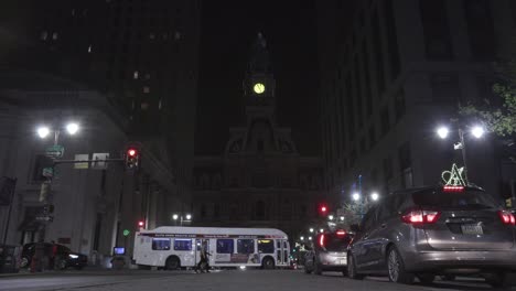 Philadelphia-Broad-Street-Time-Lapse---City-Hall-in-Background