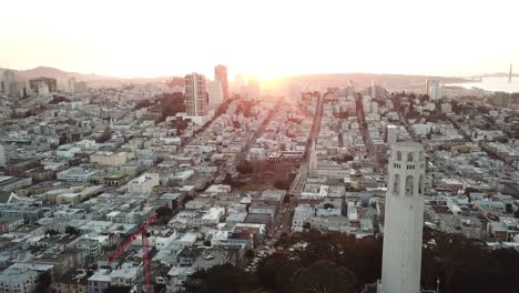 Coit-tower-San-Francisco-aerial-view