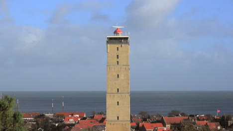 Dutch-NorthSea-shipping-traffic-control-center-in-Brandaris-lighthouse-at-Terschelling-Island