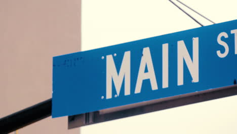 Close-up-of-a-main-street-sign