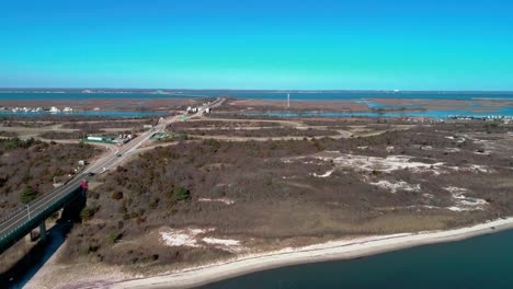 Long-Island-South-Shore-in-Winter-as-Seen-by-a-Drone