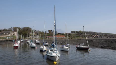 Charleston-Harbor-in-Fife-Scotland-on-a-sunny-spring-day