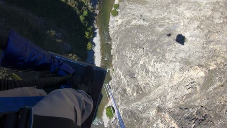 Walking-to-the-Edge-of-the-Nevis-Bungy-Jump-in-Queenstown-New-Zealand