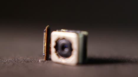 Macro-Close-Up-Of-Smartphone-Back-Camera-Lens