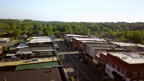 Aerial-Downtown-Rutherfordton-North-Carolina