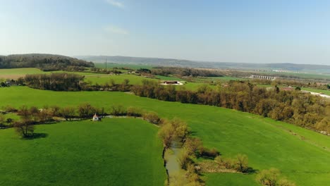 Top-view-of-the-beautiful-Farmland