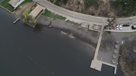 Imágenes-De-Drones-Sobre-El-Lago-Vichuquen-Chile
