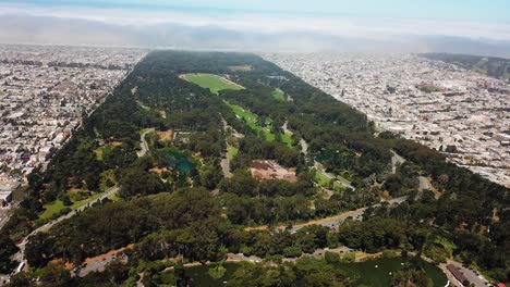 Aerial-view-of-Golden-Gate-Park-in-San-Francisco