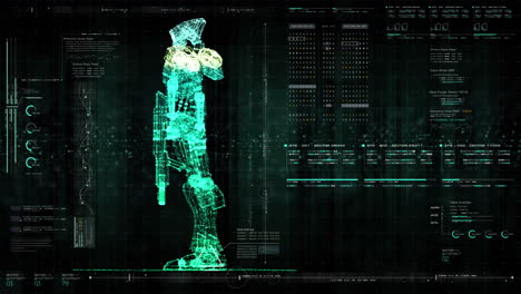Futuristic-military-combat-robotic-droid-research-and-Development-Head-Up-Display-screen-for-digital-display-background