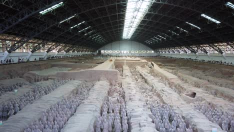Xian,-China---July-2019-:-An-army-of-terracota-clay-soldiers,-created-during-the-reign-of-first-chinese-emperor-Qin-Shi-Huang-Di,-Xian,-Shaanxi-Province