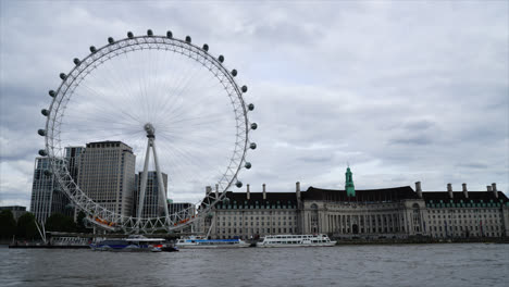 London-England,-circa-:-timelapse-London-City-with-London-Eye