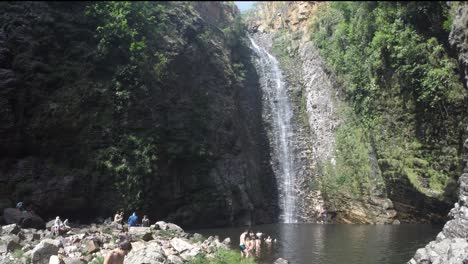 Wasserfall-Des-Geheimnisses-–-Chapada-Dos-Veadeiros,-Brasilien