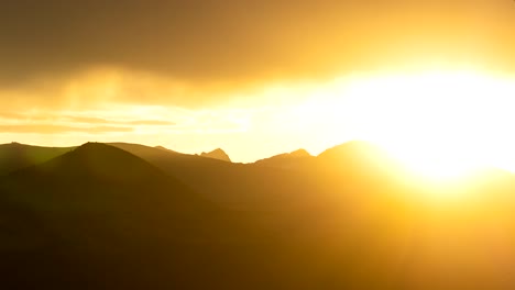 Zeitraffer-Des-Sonnenuntergangs-über-Den-Indian-Peaks,-Colorado
