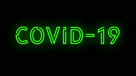 Blinkendes-Grünes-„Bleiben-Sie-Zu-Hause“-Covid-19-Coronavirus-Schild,-Das-Mit-Flimmern-Ein--Und-Ausgeschaltet-Wird