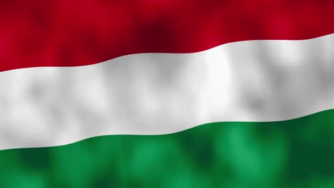 Die-Ungarische-Flagge-Weht-Im-Wind