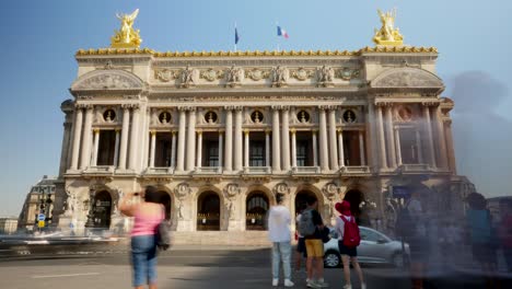 The-Palais-Garnier,-Garnier-Palace-is-a-large-and-ornate-opera-house-built-for-the-Paris-Opera