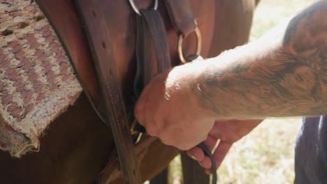 tightning-strap-horse-saddle