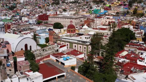 AERIAL:-Guanajuato-City,-Mexico