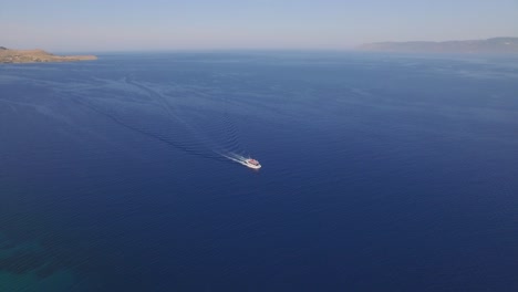 Aerial:-A-boat-tour-in-between-Lesbos-and-Turkey