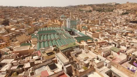AERIAL:-Old-medina-in-Fez