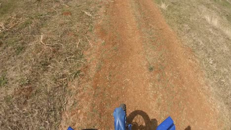 Dirt-biker-riding-off-road