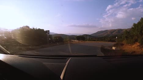Driving-on-rural-roads-in-the-Greece-Epirus-region