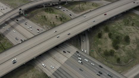 Aerial-overhead-Highway-Traffic-Loop